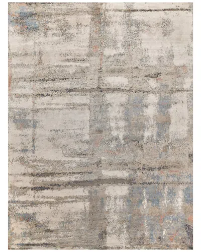 Exquisite Rugs Laureno Hand-knotted Bamboo Silk & Cotton Multi Area Rug