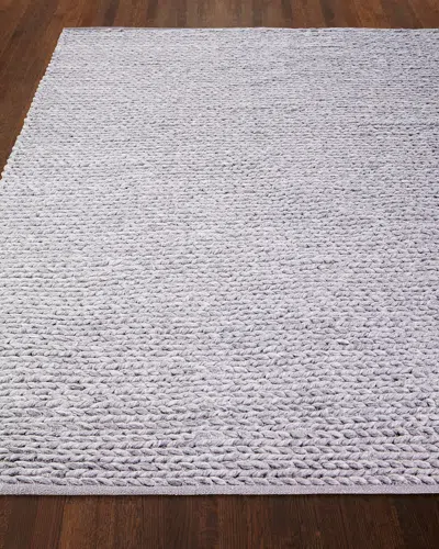 Exquisite Rugs Leonore Hand-loomed Rug, 6' X 9' In Gray