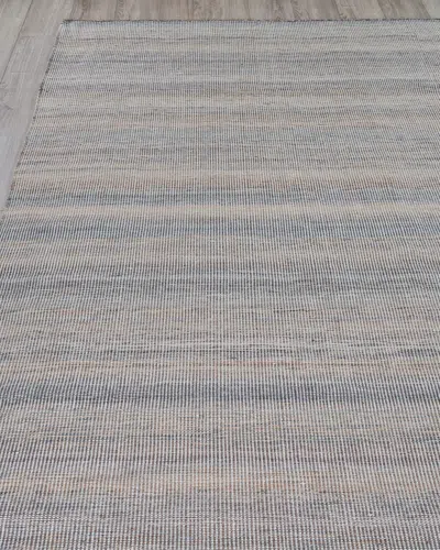 Exquisite Rugs Loren Indoor/outdoor Flat-weave Rug, 9' X 12' In Gray