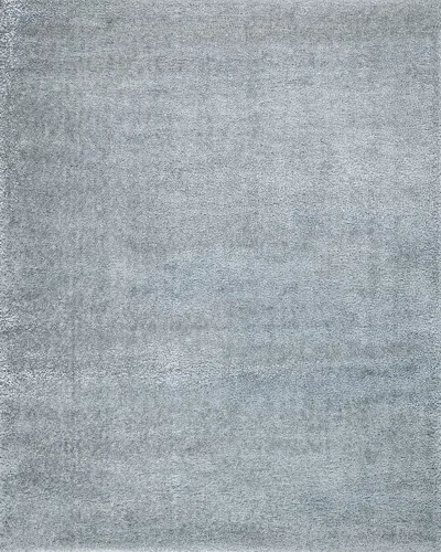 Exquisite Rugs Luxe Shag Rug, 10' X 14' In Silver
