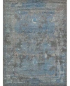 Exquisite Rugs Elder Edr3470 Area Rug In Silver Tone