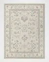 Exquisite Rugs Marietta Hand-tufted Oushak Rug In Ivory