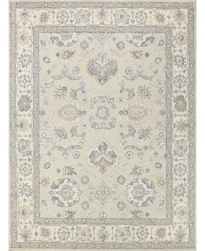 Exquisite Rugs Marietta Oushak 6822 6'x9' Area Rug In Ivory