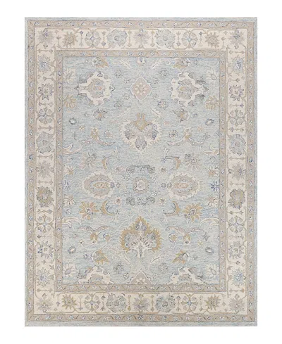 Exquisite Rugs Marietta Oushak 6823 Area Rug, 8' X 10' In Light Blue