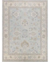 Exquisite Rugs Marietta Oushak 6823 Rug Collection In Mist,ivory