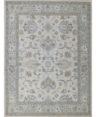 Exquisite Rugs Marietta Oushak 6878 8'x10' Area Rug In Ivory,mist