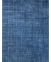 Exquisite Rugs Martelli Modern 6478 Area Rug, 2' X 3' In Navy