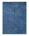 Exquisite Rugs Martelli Modern 6478 Area Rug, 2' X 3' In Navy
