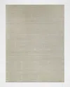 Exquisite Rugs Martelli Modern Hand-loomed Light Beige Rug, 9' X 12' In Light Beige