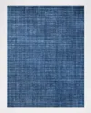 Exquisite Rugs Martelli Modern Hand-loomed Navy Rug, 12' X 15' In Navy