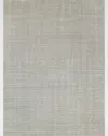 Exquisite Rugs Martelli Modern Hand-loomed Silver Rug, 12' X 15' In Light Silver