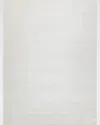 Exquisite Rugs Martelli Modern Hand-loomed White Rug, 4' X 6' In White
