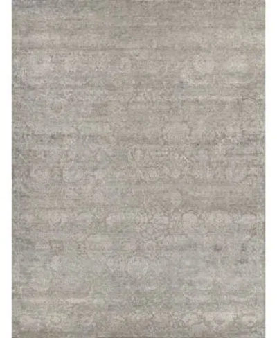 Exquisite Rugs Jangal Jnl3468 Area Rug In Silver Tone