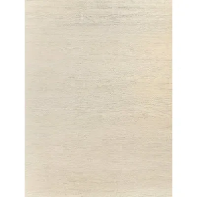 Exquisite Rugs Merino Wool Hand Knotted Wool Ivory Area Rug
