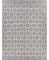 Exquisite Rugs Metro-velvet Er3032 8' X 10' Area Rug In Silver Tone