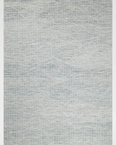Exquisite Rugs Miami Hand-tufted Silver Rug, 9' X 12'