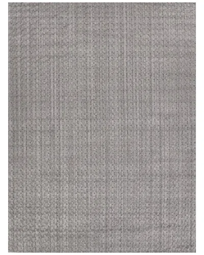 Exquisite Rugs Monroe Silk Hand-loomed Bamboo Silk & Cotton Area Rug In Taupe