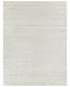 Exquisite Rugs Montero Hand-loomed New Zealand Wool And Pet Yarn Rug In Silver