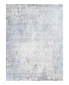 Exquisite Rugs Murano 4028 Area Rug, 5' X 8' In Silver/black