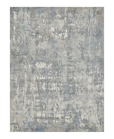 Exquisite Rugs Murano 4029 Area Rug, 8' X 10' In Silver/black