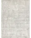 Exquisite Rugs Murano 4030 Area Rug, 6' X 9' In Silver