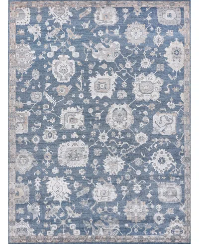 Exquisite Rugs Museum Er3494 8' X 10' Area Rug In Navy