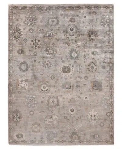 Exquisite Rugs Treasure Trs6198 Area Rug In Silver Tone