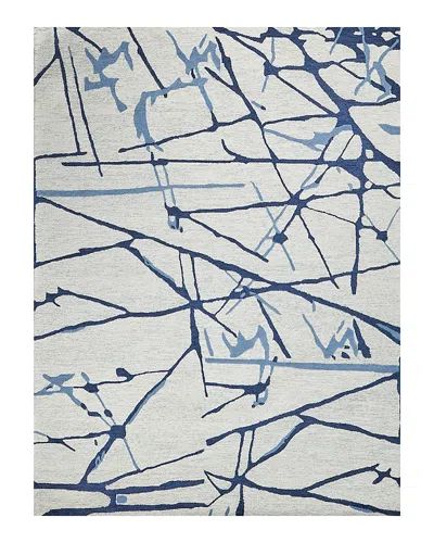 Exquisite Rugs Mystic 6305 Area Rug, 6' X 9' In Navy