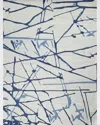 Exquisite Rugs Mystic Hand-tufted Navy Rug, 8' X 10' In Navy