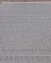 Exquisite Rugs Naomi Indoor/outdoor Flat-weave Rug, 9' X 12' In Gray/ivory
