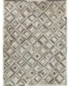 Exquisite Rugs Natural Hide Cowhide Rug In Silver