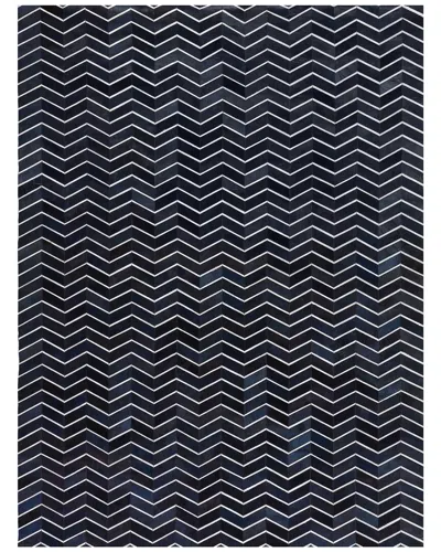 Exquisite Rugs Natural Hide Cowhide Blue Area Rug