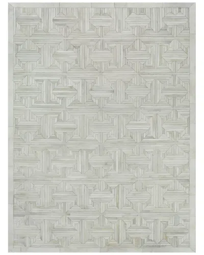 Exquisite Rugs Natural Hide Cowhide Ivory Area Rug