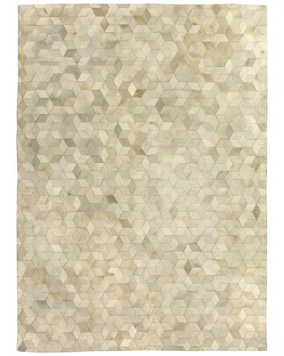 Exquisite Rugs Natural Hide Cowhide Rug In Ivory