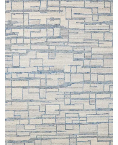 Exquisite Rugs Naturals 6780 5'x8' Area Rug In Blue,ivory