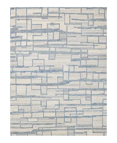 Exquisite Rugs Naturals 6780 Area Rug, 6' X 9' In Blue/ivory