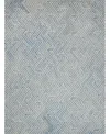 Exquisite Rugs Naturals 6783 6'x9' Area Rug In Blue,ivory