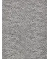 Exquisite Rugs Naturals 6784 Area Rug, 6' X 9' In Charcoal
