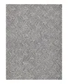 Exquisite Rugs Naturals 6784 Area Rug, 8' X 10' In Charcoal