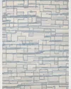 Exquisite Rugs Naturals Hand Tufted Rug In Blue/ivory