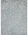 Exquisite Rugs Naturals Hand Tufted Rug In Blue/ivory