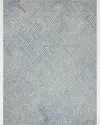 Exquisite Rugs Naturals Hand Tufted Rug In Blue/ivory