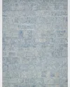 Exquisite Rugs Naturals Hand Tufted Rug In Blue/ivory