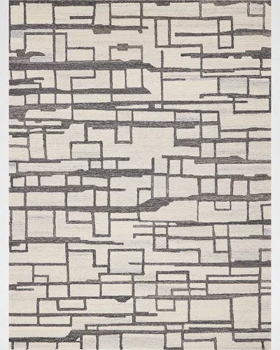 Exquisite Rugs Naturals Hand Tufted Rug In Charcoal