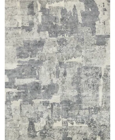 Exquisite Rugs Papyrus 6801 8'x10' Area Rug In Gray