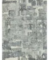 Exquisite Rugs Papyrus 6803 Area Rug, 8' X 10' In Gray