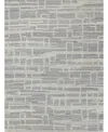 Exquisite Rugs Park City 6840 Area Rug, 5' X 8' In Gray,ivory