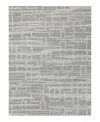 Exquisite Rugs Park City 6840 Area Rug, 5' X 8' In Gray/ivory