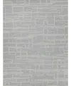 Exquisite Rugs Park City 6841 8'x10' Area Rug In Gray,ivory