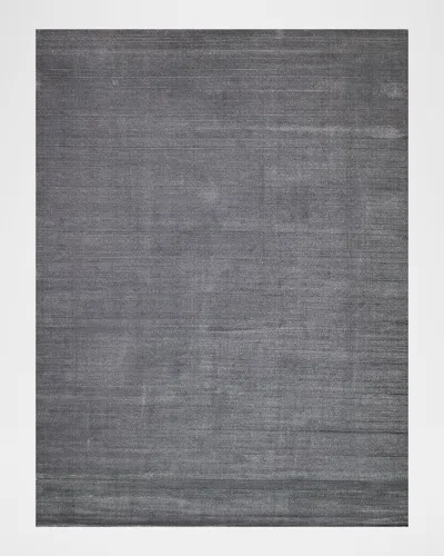 Exquisite Rugs Pavia Hand-loomed Gray Rug, 4' X 6'